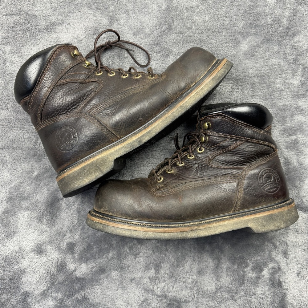 Red Wing Shoes Irish Setter Work Boots Mens‎ Size 9.5 Brown Leather 83624 EH USA
